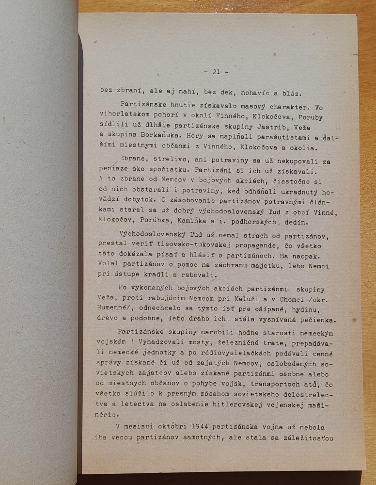 25 SNP / Dvadsiate piate výročie Slovenského národného povstania