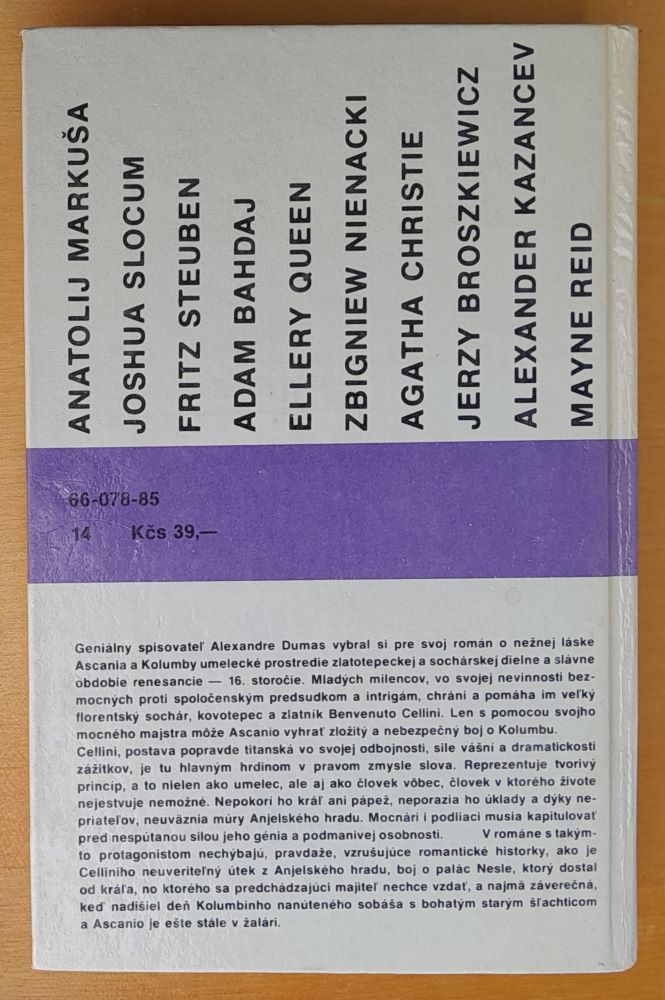 Zaľúbený Ascanio / STOPY