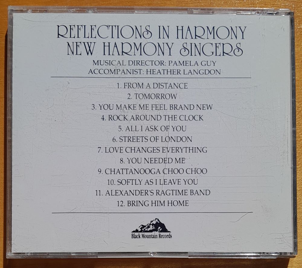 Reflections in Harmony / New Harmony singers / CD