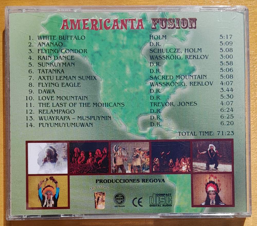 Americanta fusion / Producciones Regova / CD