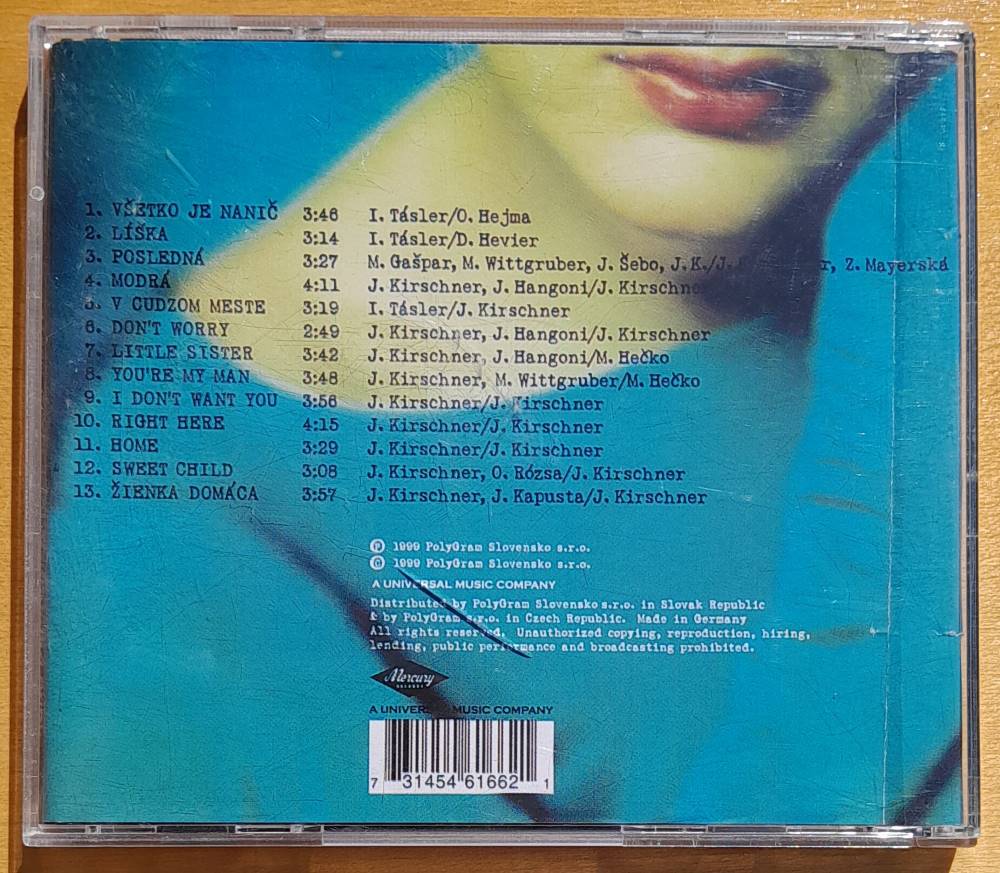 Jana Kirschner / V cudzom meste / CD