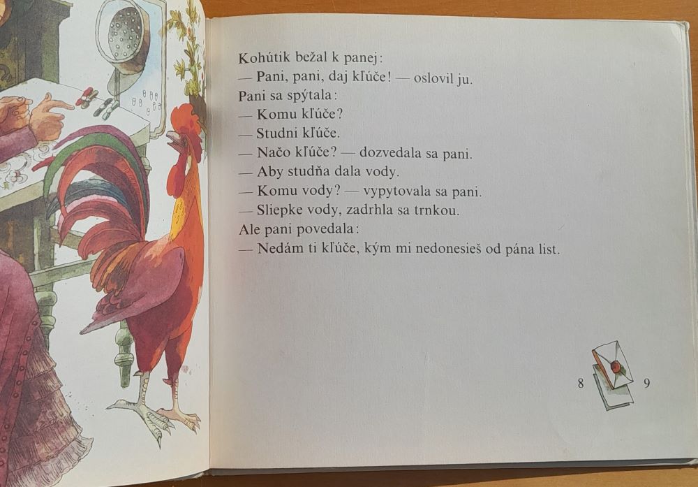 O kohútikovi a sliepočke / Slovenská ľudová rozprávka