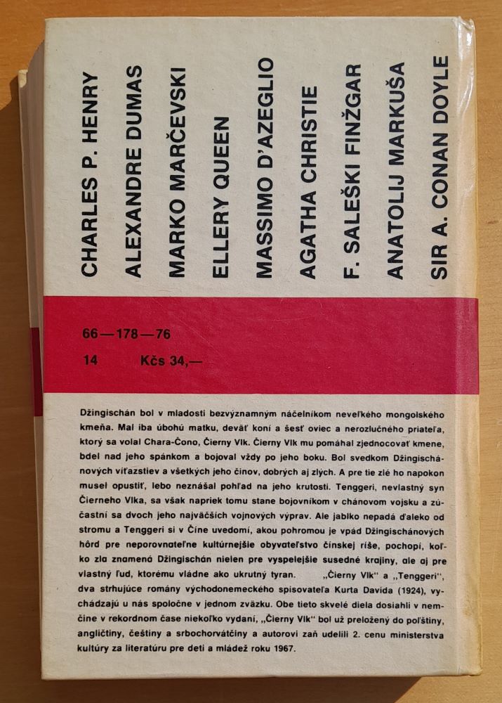 Čierny vlk / Tenggeri, syn Ćierneho Vlka / STOPY