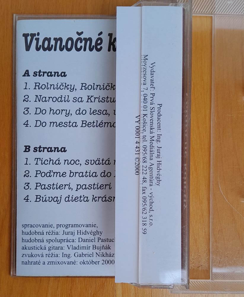 Vianočné koledy / AGW / MC / 2000