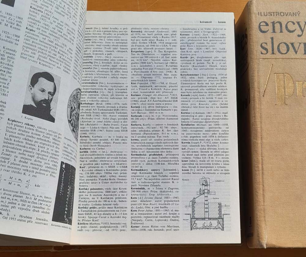  Ilustrovaný encyklopedický slovník II. j-pri, III. pro-ž, 