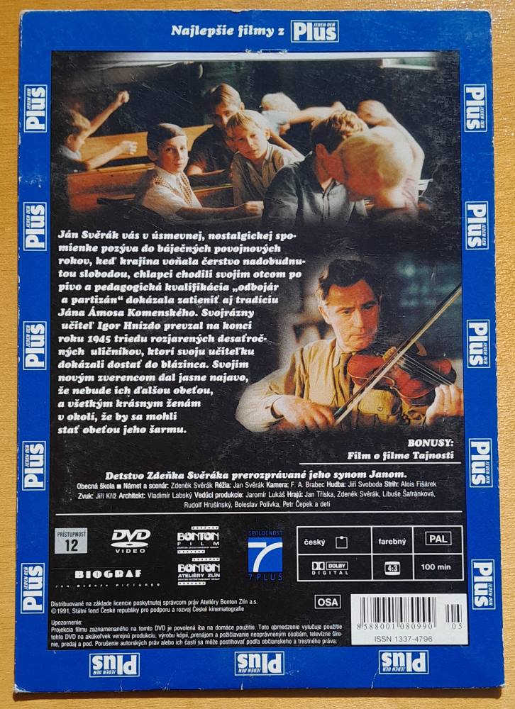Obecná škola - 1991 / Jan Svěrák / DVD