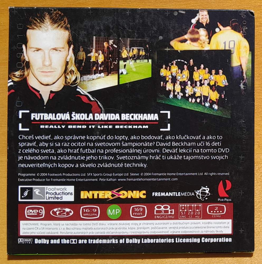 Futbalová škola Davida Beckhama / DVD / 2004