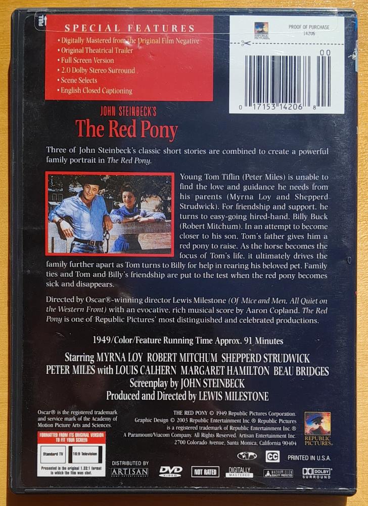 The Red Ponny / Červený poník / DVD
