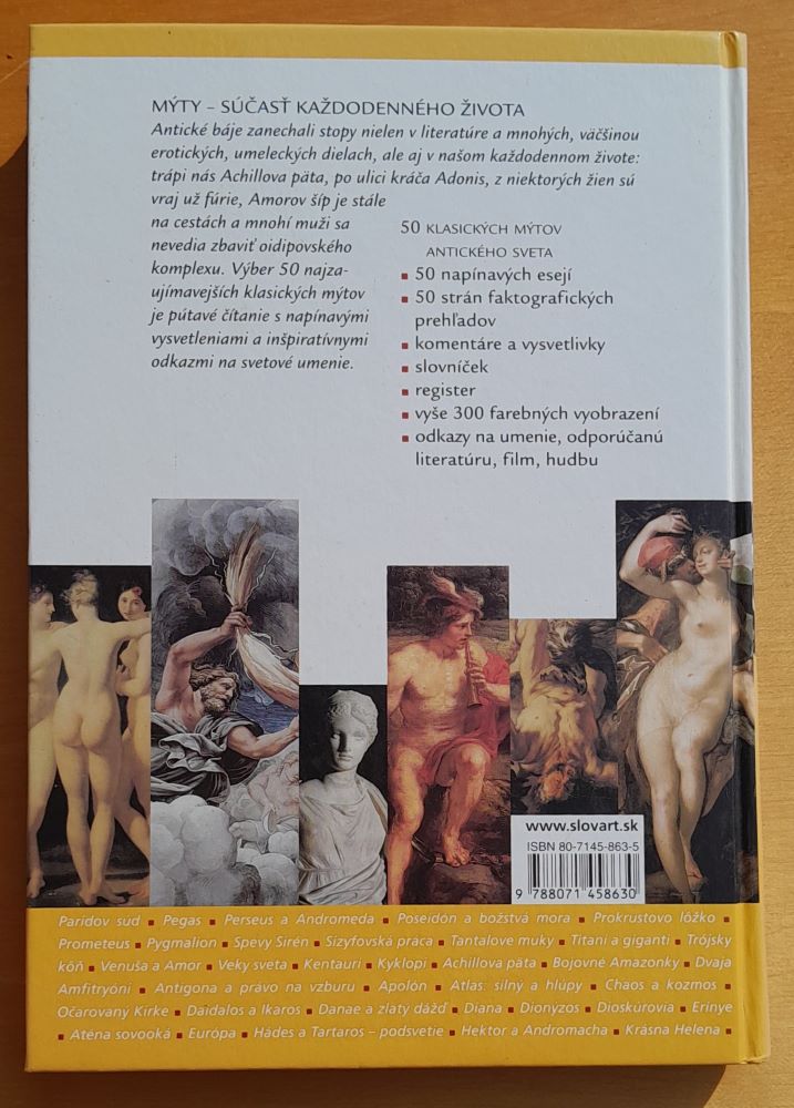 Najznámejšie mýty / 50 klasických mýtov antického sveta