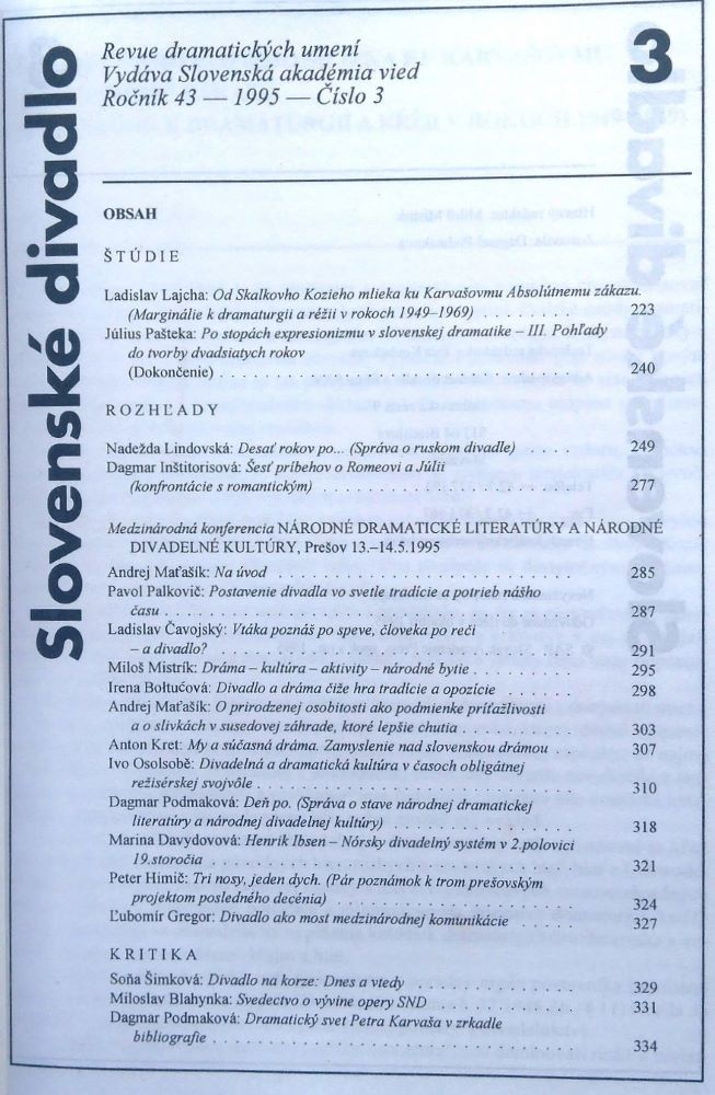 Slovenské divadlo 3.