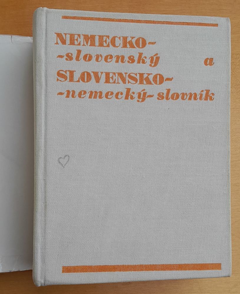 Nemecko-slovenský a slovensko-nemecký slovník