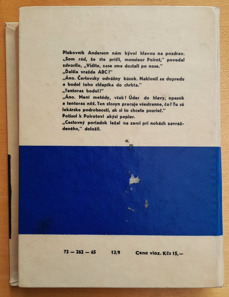 Vraždy podľa abecedy / Labyrint / 12. diel série Hercule Poirot