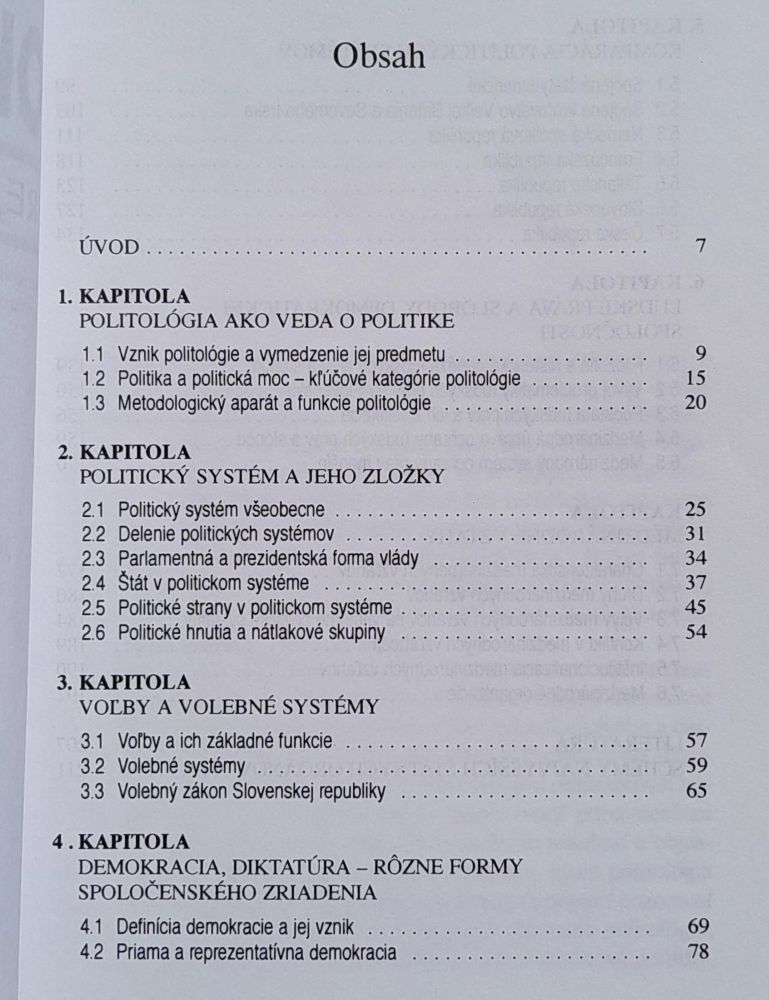 Politológia pre ekonómov