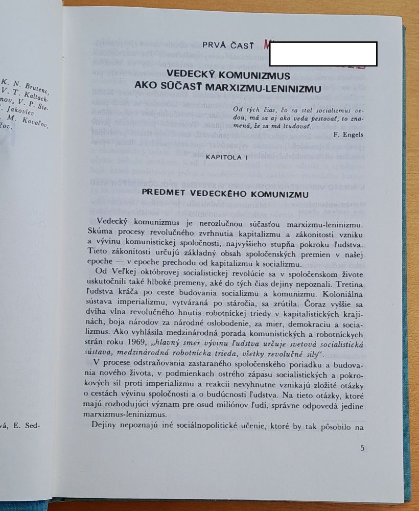Vedecký komunizmus