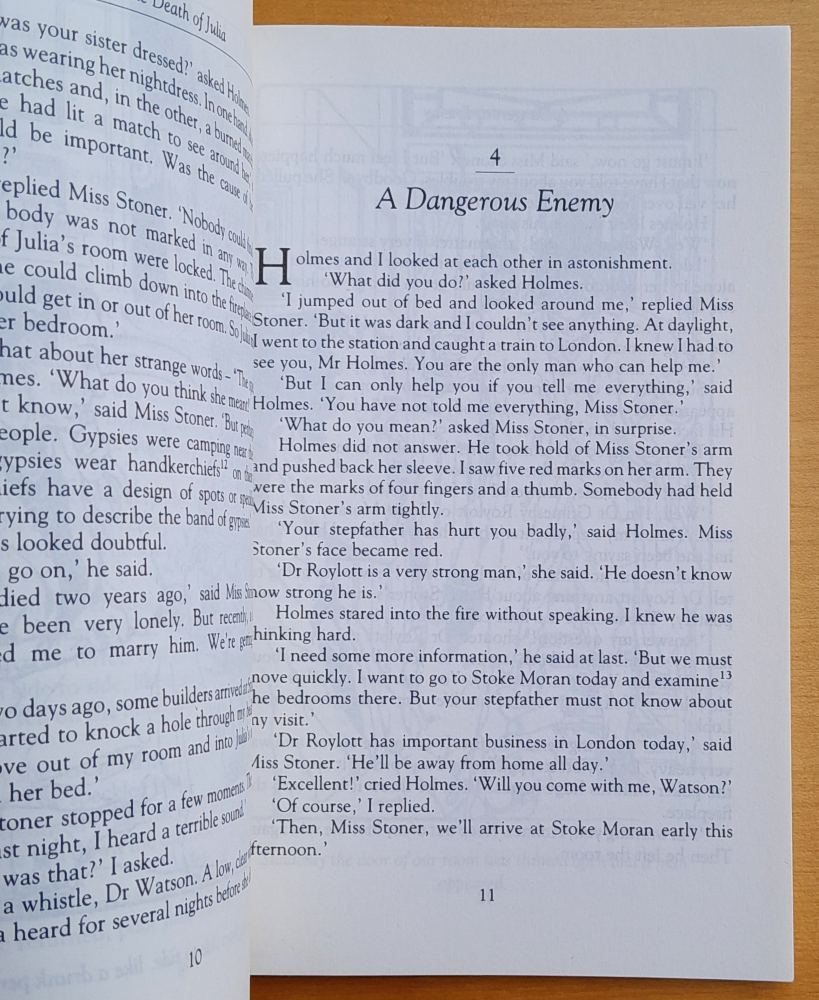 The Speckled Band and Other Storie - Intermediate level / Stredná úroveň