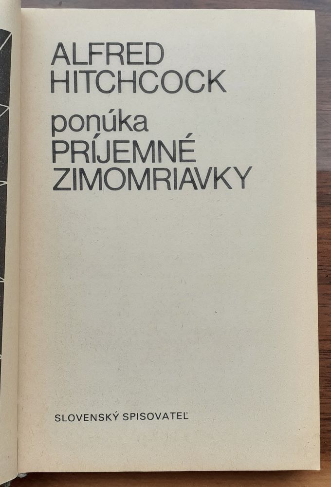 Alfred Hitchcock ponúka Príjemné zimomriavky