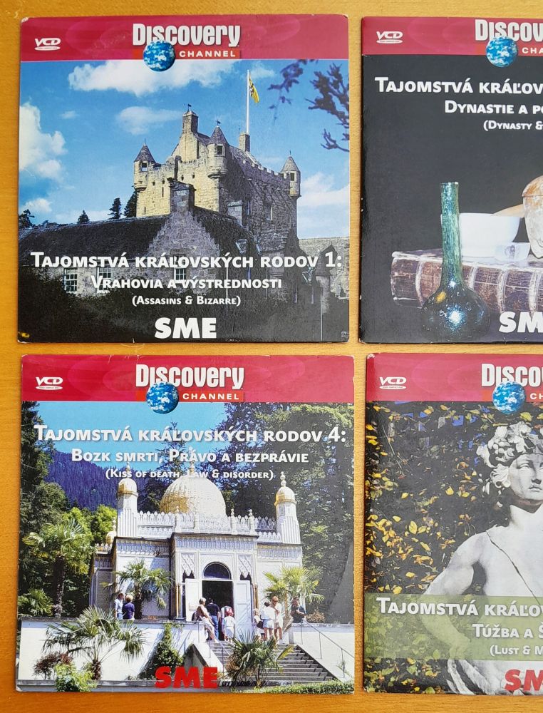 Tajomstvá kráľovských rodov 1.- 6. DVD
