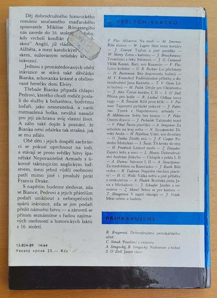Kdo má v plachtách vítr / Knihy odvahy a dobrodružství