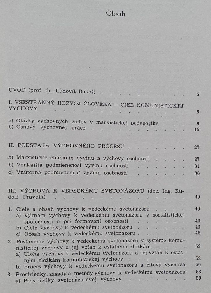 Teória výchovy
