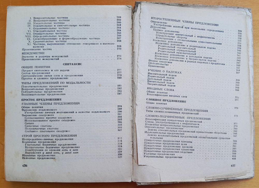 Grammatika russkogo jazyka / Dľa X - XI klassov obščeobrazovateľnych škol