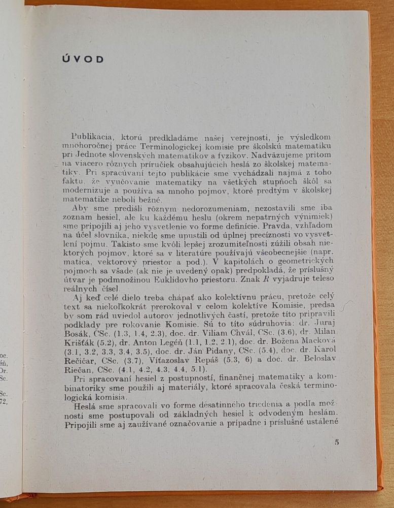 Matematická terminológia
