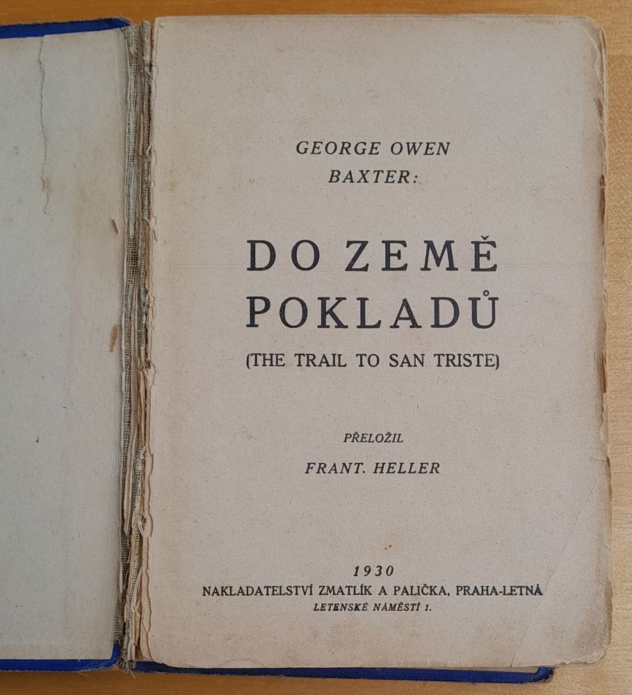 Do země pokladú / The trail to san triste