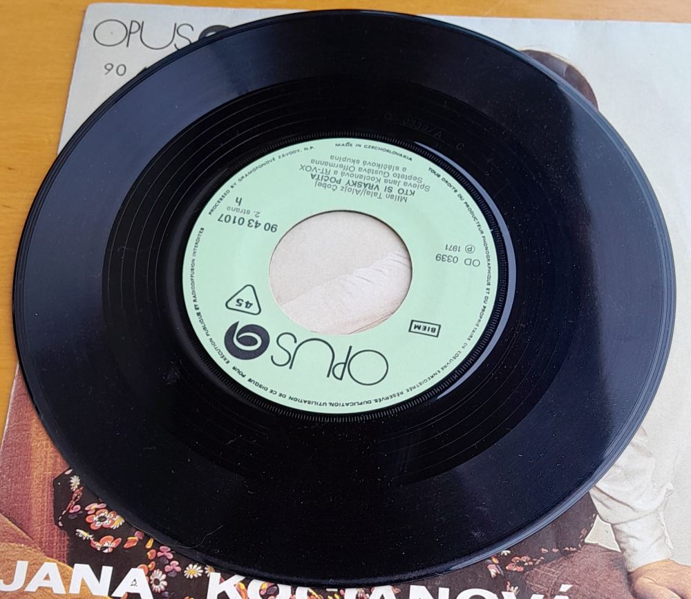 Jana Kocianová, LP Platňa - single play