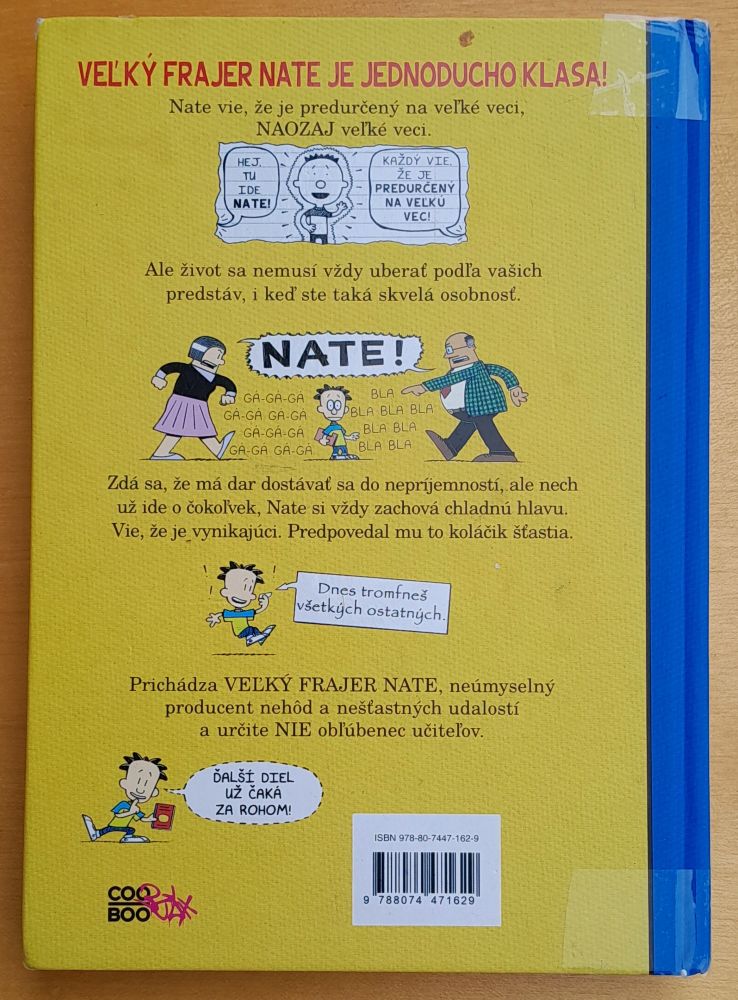 Veľký frajer Nate je klasa