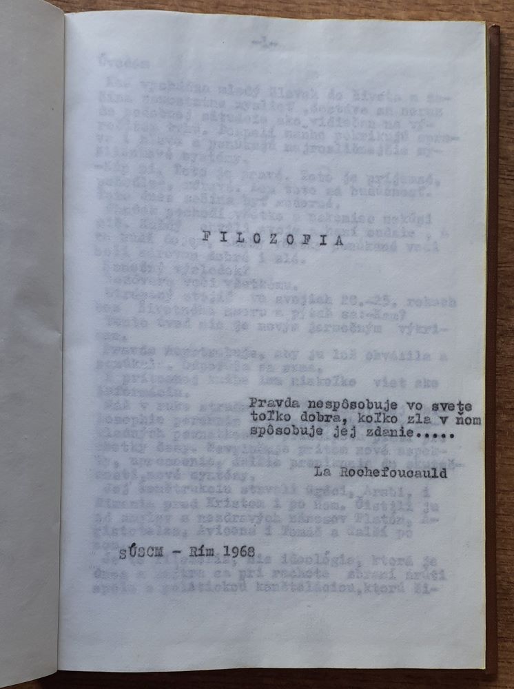 Filozofia / Samizdat