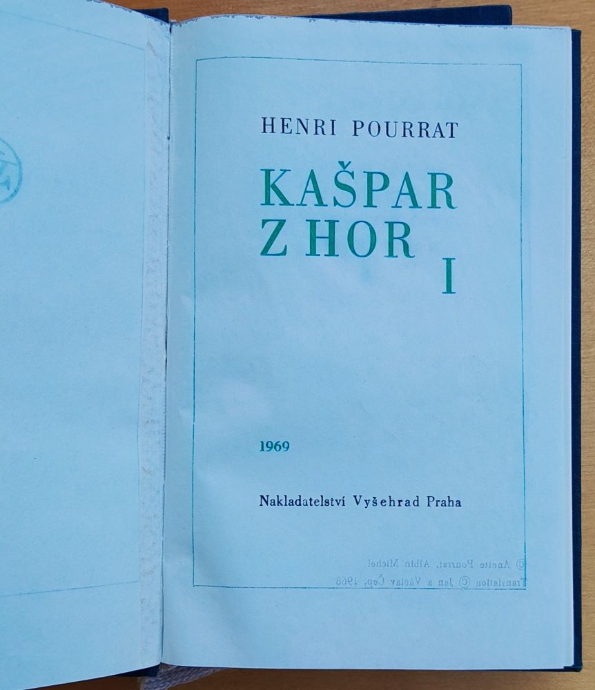 Kašpar z hor 1. 2.