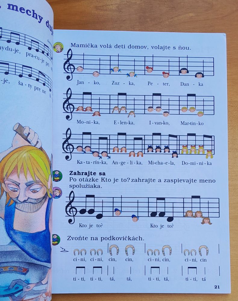 Hudobná výchova pre 1. ročník základných škôl