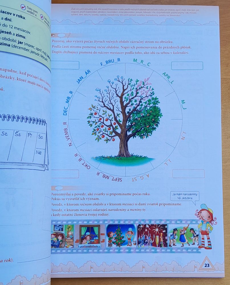 Prvouka pre druhákov / Pracovná učebnica