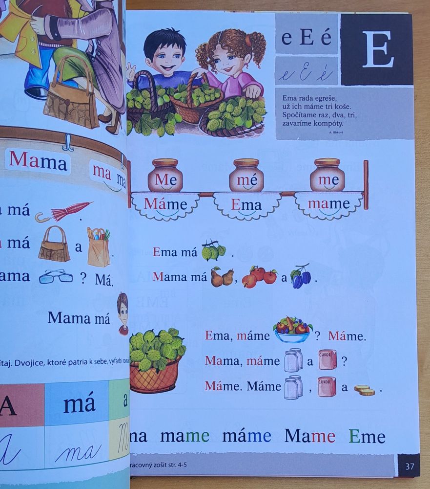 Lipka / Šlabikár pre 1. ročník základných škôl 1. časť
