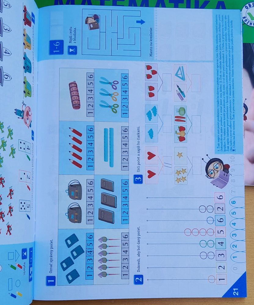 Matematika pre prvákov 1.+ 2. časť