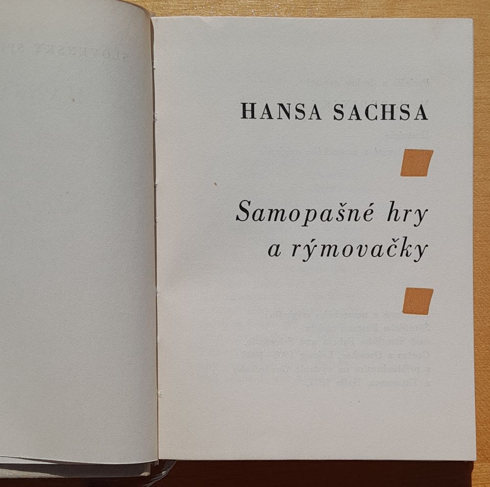 Samopašné hry a rýmovačky / Malá kazetová knižnica zväzok č. 1 - druhá séria