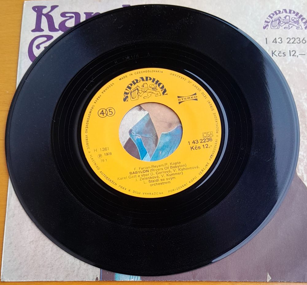 Karel Gott, LP platňa