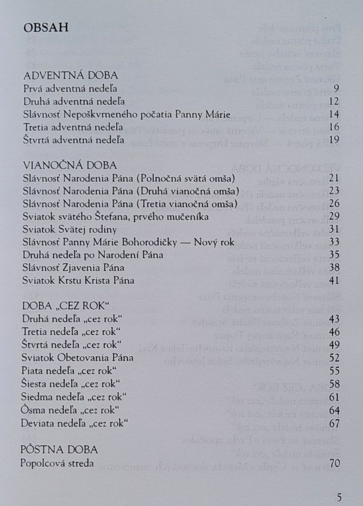 Káž Božie slovo / Myšlienky k homíliám / Cyklus B