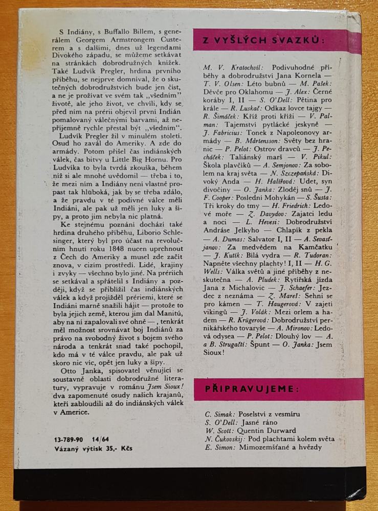 Jsem Sioux! / Knihy odvahy a dobrodružství