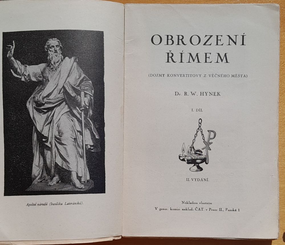Obrození Římem 1. 2. / Dojmy konvertitovy z věčného města