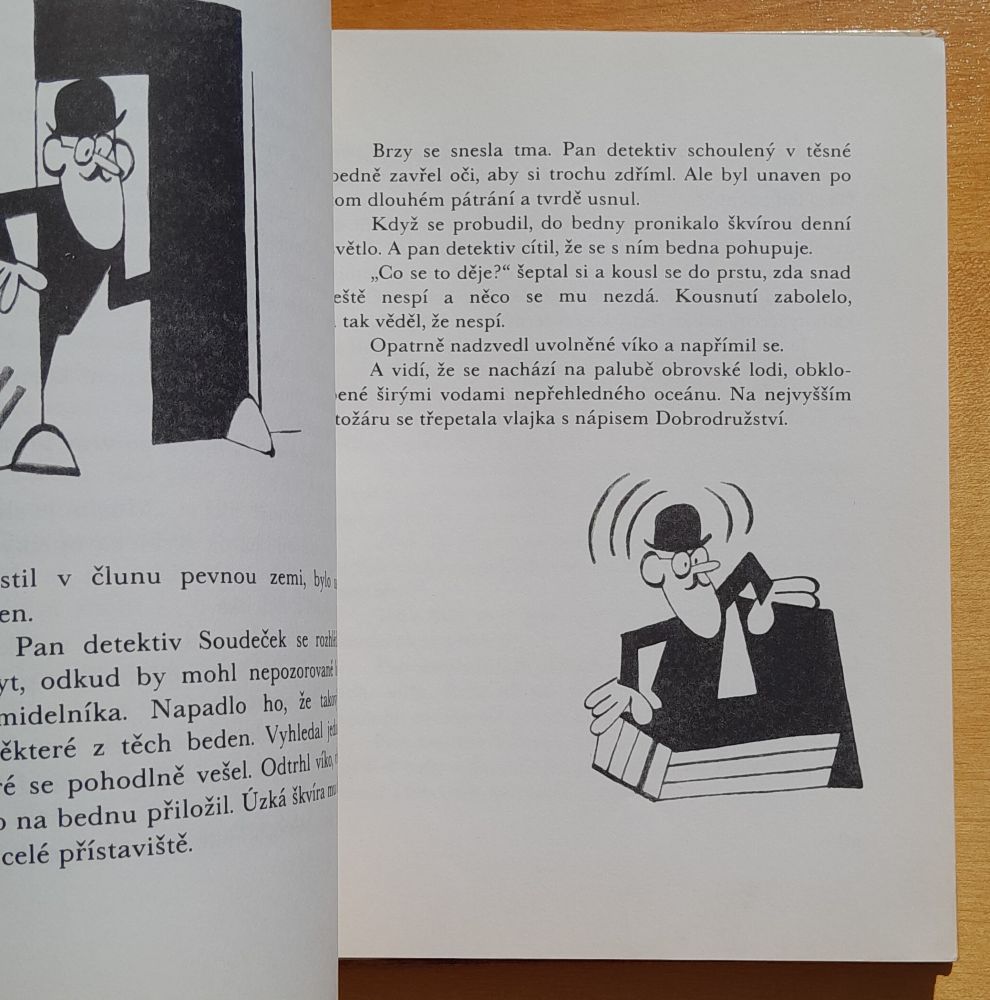 Hup a Hop / Dobrodružství dvou opičáku a pana kormidelníka Rybičky