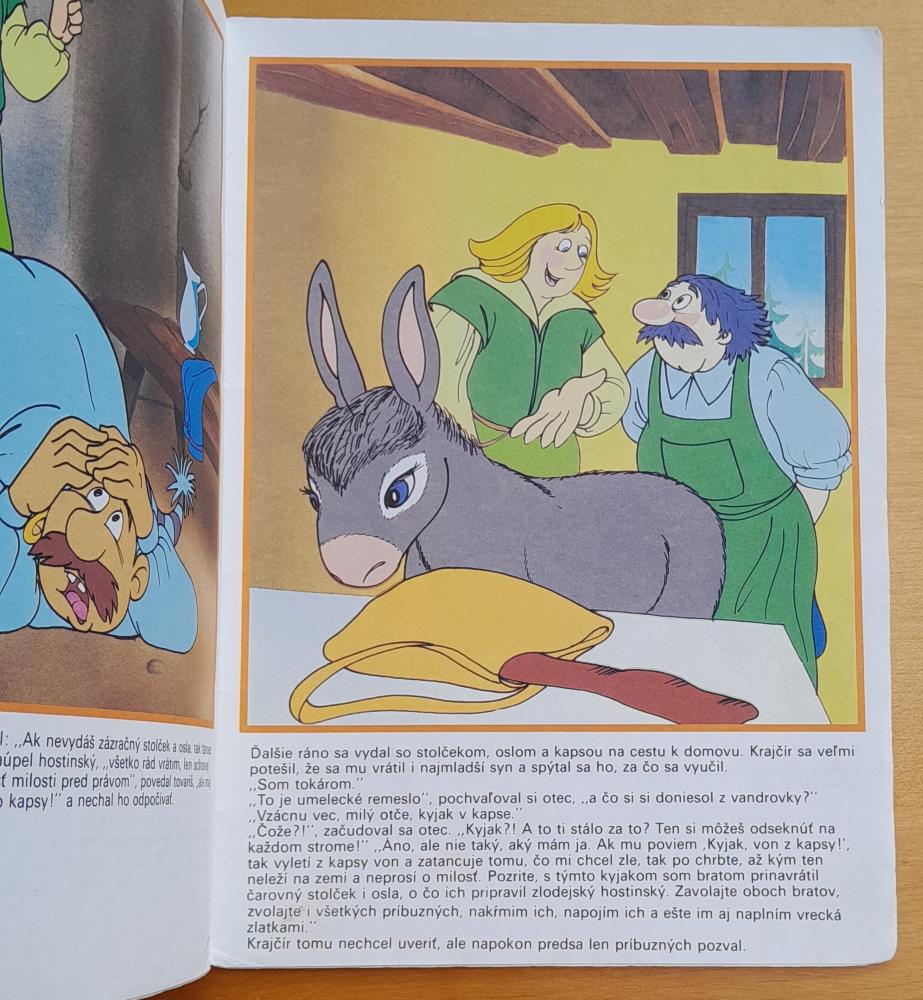 Stolček, prestri sa / Somárik, potras sa / Kyjak, von z kapsy