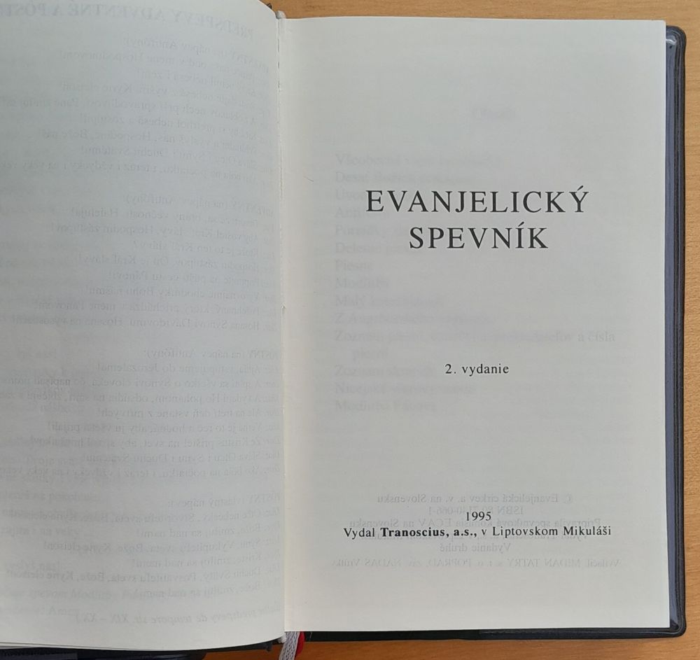 Evanjelický spevník