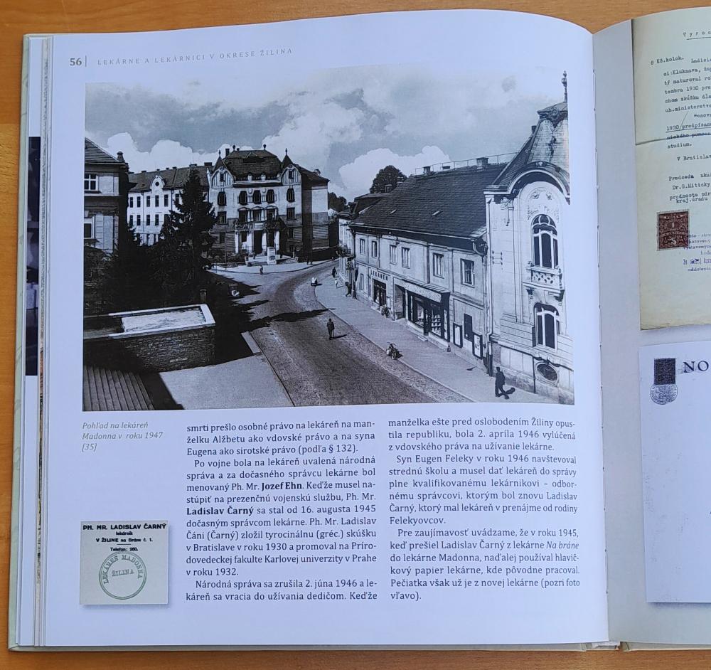 Lekárne a lekárnici v okrese Žilina pred rokom 1990