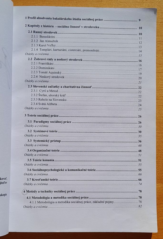 Sociálna práca / Teoretické východiská a praktické kontexty