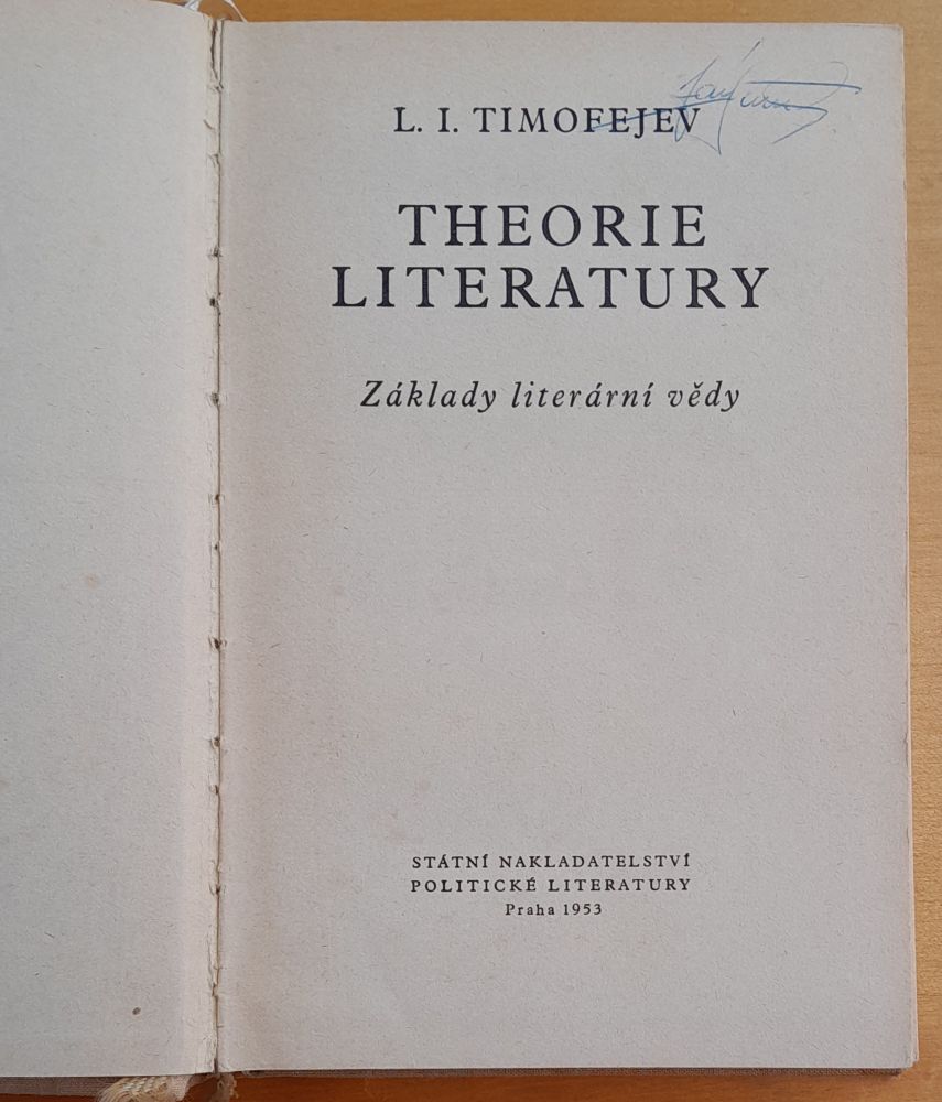 Theorie literatury