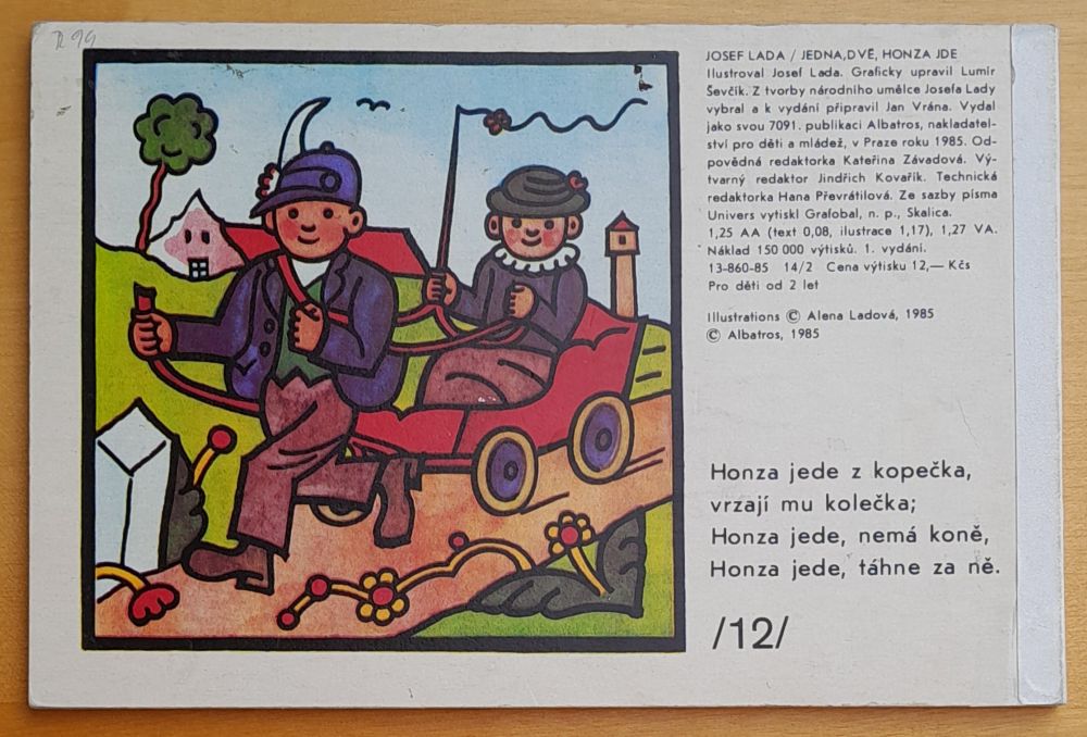 Jedna dvě, Honza jde