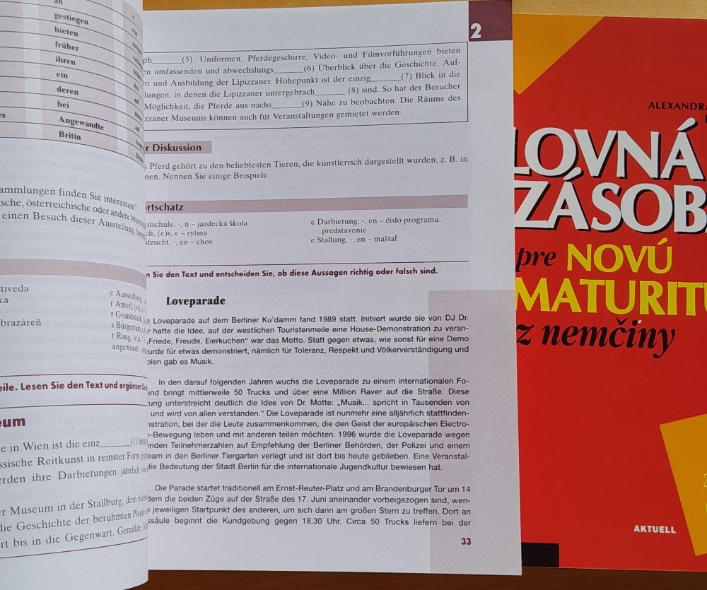 Nová maturita z nemčiny + Slovná zásoba pre Novú maturitu z nemčiny
