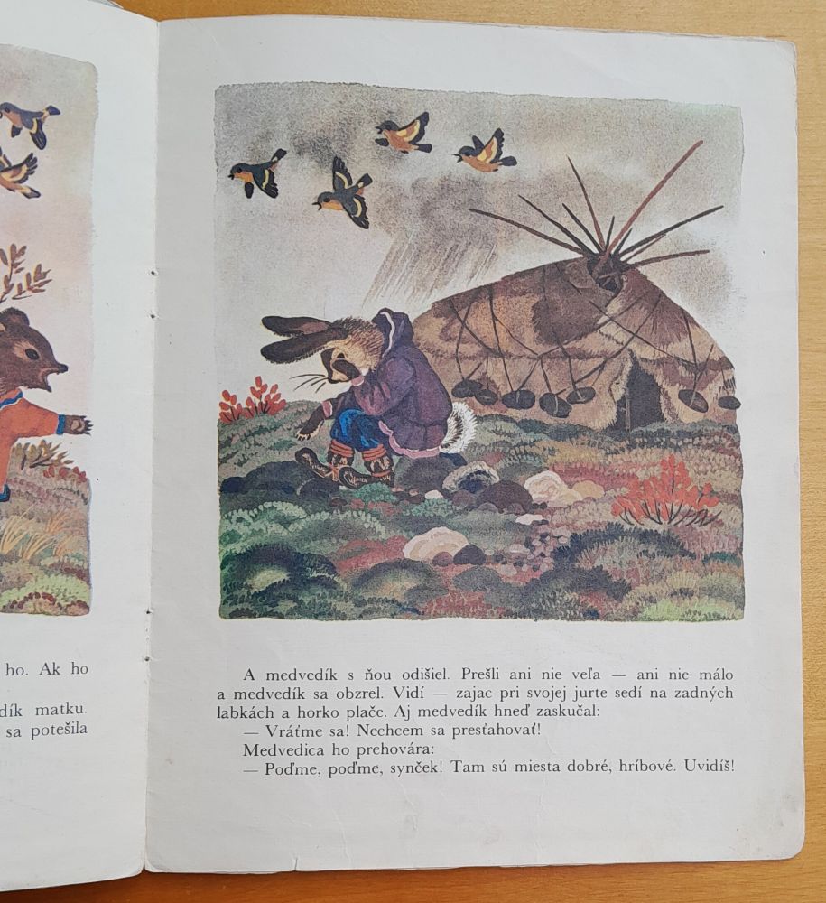 Chcem sa sťahovať - nechcem sa sťahovať / Čukotská rozprávka