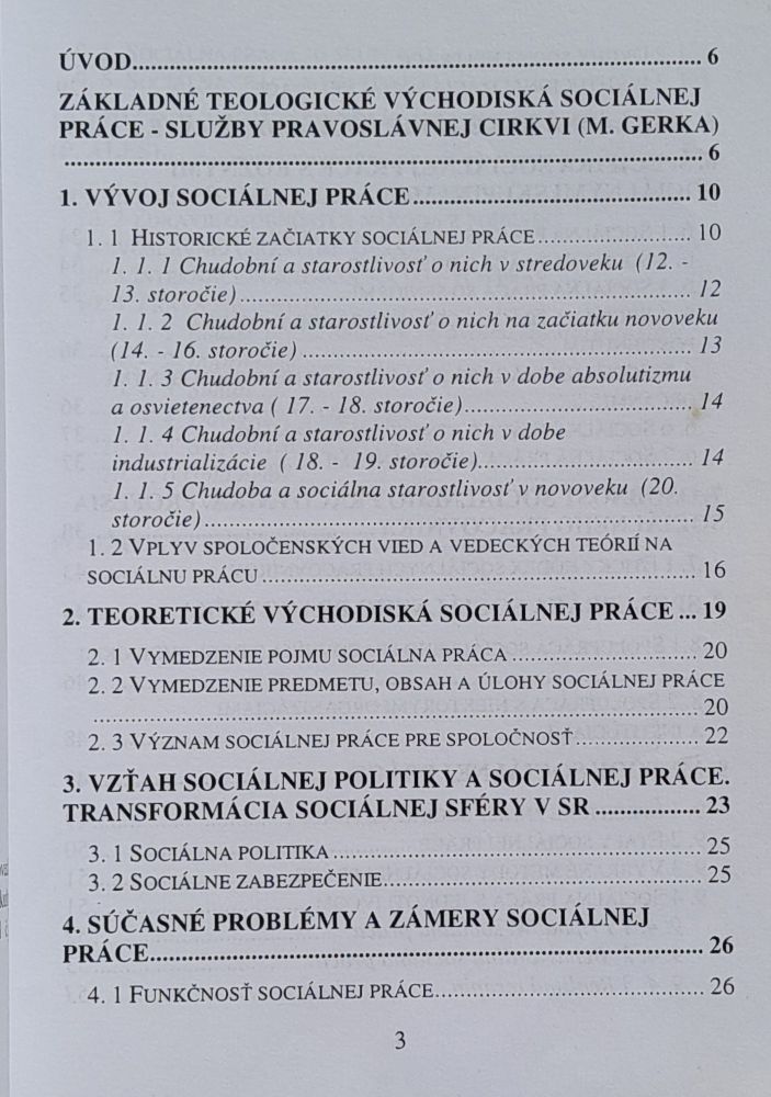 Úvod do sociálnej práce / Náklad 1000 kusov