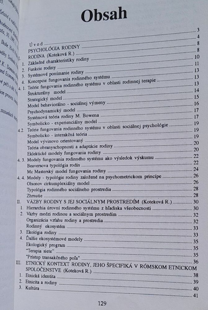 Psychológia rodiny